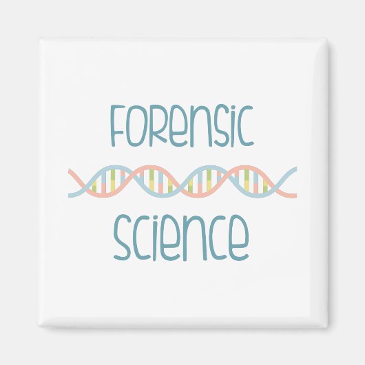 forensische wetenschap magneet (Voorkant)