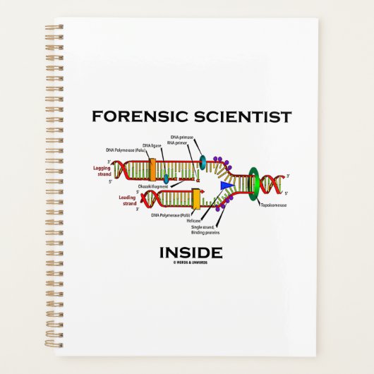 Forensische wetenschapper Inside DNA Replication H Planner (Voorkant)