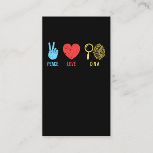 Forensische wetenschapscriminologie visitekaartje