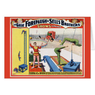 Forepaugh & Sells Brothers  Circus Poster