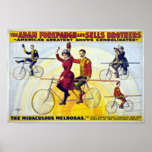 Forepaugh & Sells Brothers Circus Poster