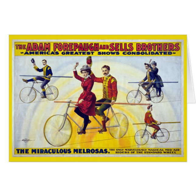 Forepaugh & Sells Brothers  Circus Poster (Voorkant Horizontaal)