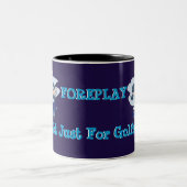 Foreplay Humour Golf Lovers Mug (Centre)