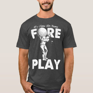 Foreplay Innuendo Funny Golf Adult Humor T-shirt