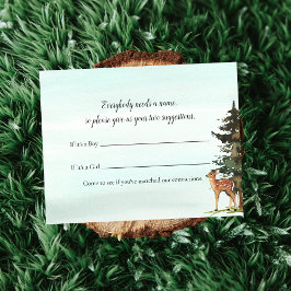 Forest Adventure-Baby: Deers Game Kaart