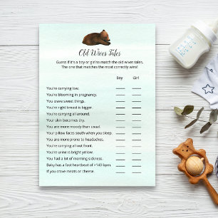 Forest Adventure Bears Old Wives Tales Carte de je