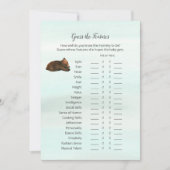 Forest Adventure-Beren raden speelgoedkaart Kaart (Voorkant)