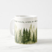 Forest Adventure Name Quote Mug (Devant gauche)