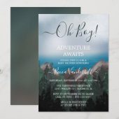 Forest Adventure wacht op Baby shower Kaart (Voorkant / Achterkant)