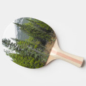 Forest and Mountain Scene Paddle Tafeltennisbatje (Zijkant)