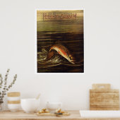 Forest and Stream 1919 Poster (Keuken)