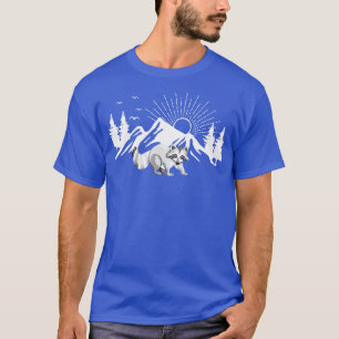 Forest Animal Gift Trash Panda Lover Racoon T-shirt