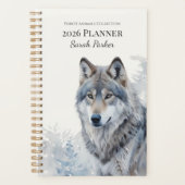 Forest Animals Personalized 2026 Planner (Devant)