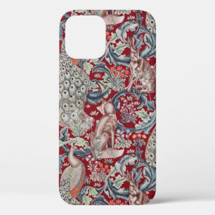 Forest Animals, William Morris iPhone 12 Hoesje