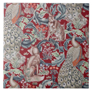 Forest Animals, William Morris Tegeltje