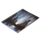 Forest Aurora Spiral notebook Notitieboek (Linkerzijde)