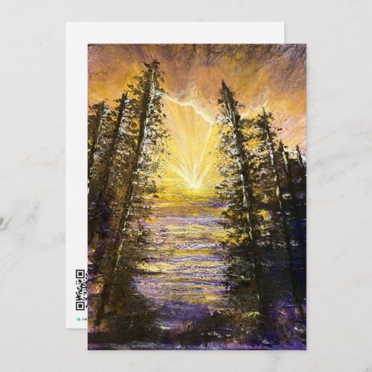 Forest Awakking Bedankkaart (Voorkant / Achterkant)