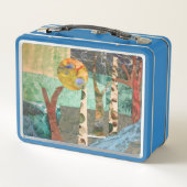 Forest Bath Metal Lunchbox (Achterkant)