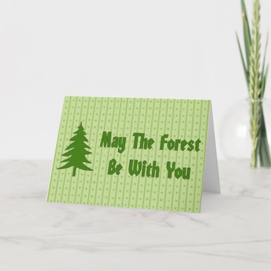Forest Blessing Kaart (Voorkant)