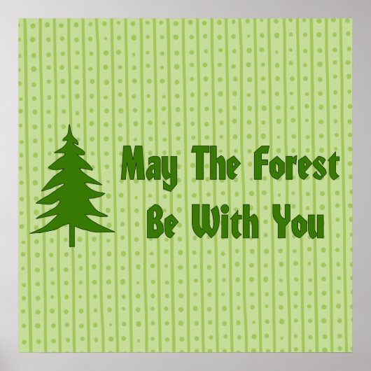 Forest Blessing Poster (Voorkant)