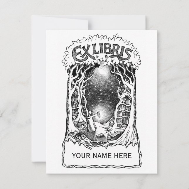 Forest Bookplate (Voorkant)