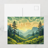 Forest Briefkaart (Voorkant / Achterkant)