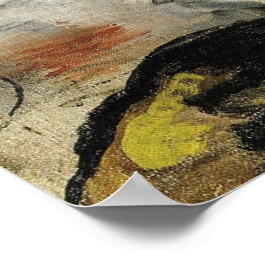 Forest Brook door August Macke Expressionisme Poster (Hoek)