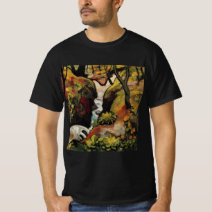 Forest Brook door August Macke Vintage Expressioni T-shirt