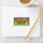 Forest bruiloft labels (Insitu)
