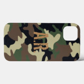 Forest Camo iPhone 6 Hoesje (Achterkant (horizontaal))