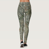 Forest Camo Pattern Leggings (Achterkant)