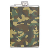 Forest Camouflage Heupfles (Voorkant)