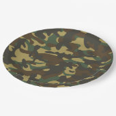 Forest Camouflage Papieren Bordje (Gekanteld)