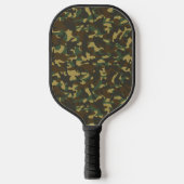 Forest Camouflage Pickleball Paddle (Voorkant)
