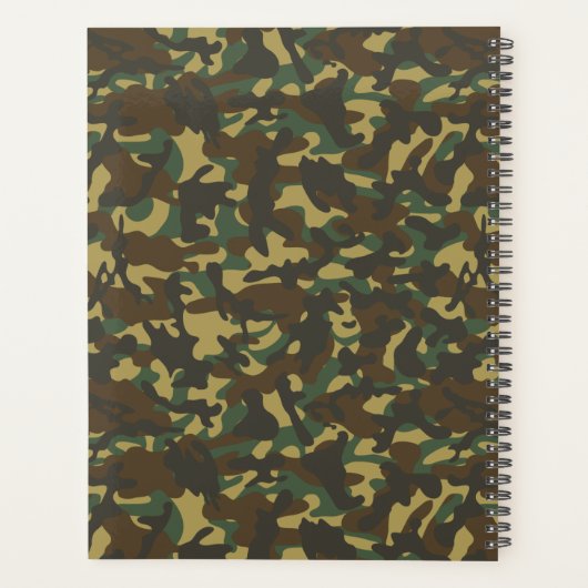 Forest Camouflage Planner (Achterkant)