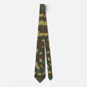 Forest Camouflage Stropdas (Voorkant)