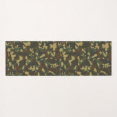 Forest Camouflage Yogamat (Achterkant (horizontaal))