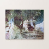 Forest Canyon (door Carl Blechen) Legpuzzel (Horizontaal)