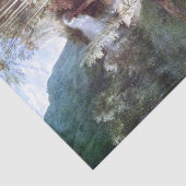 Forest Canyon (door Carl Blechen) Tissuepapier (Detail)