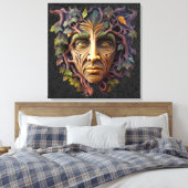 Forest Carving Canvas Art (Insitu (Slaapkamer))
