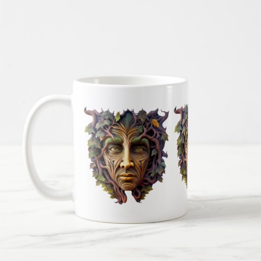 Forest Carving Coffee Mug (Gauche)