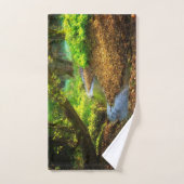 Forest Creek Belle nature Paysage Photo (Serviette à main)