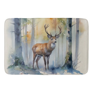 Forest Deer Bath Mat