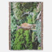 Forest Deer Deken (Voorkant Verticaal)