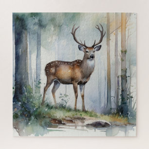 Forest Deer Puzzle Legpuzzel