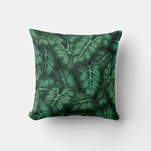 Forest Design Geïnspireerd Kussen (Voorkant)