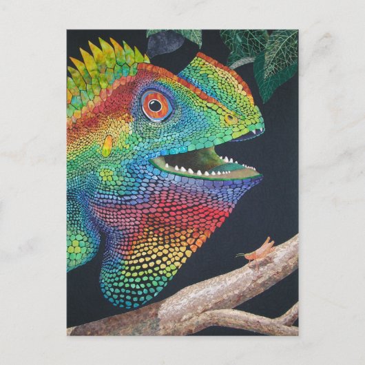 Forest Dragon Briefkaart (Voorkant)