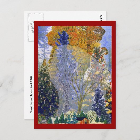 Forest Dreams Briefkaart (Voorkant / Achterkant)