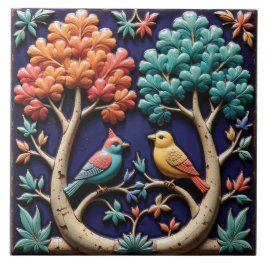 Forest Duet Tegeltje