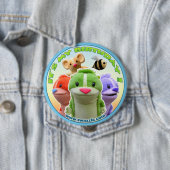 Forest Fables Birthday Button (In situ)